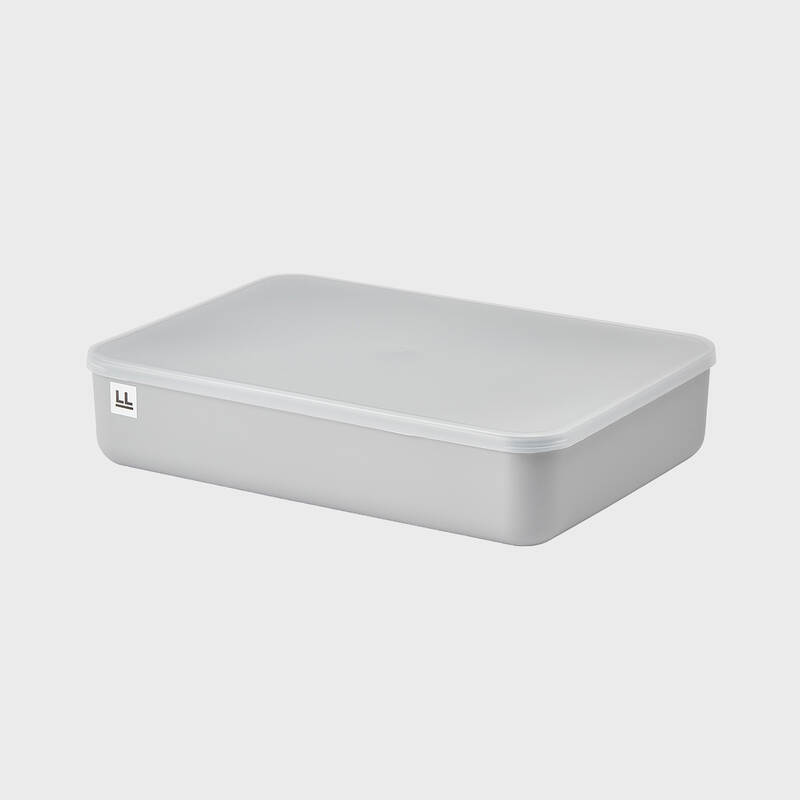 Hộp nhựa đựng đồ chơi (không dùng đựng thực phẩm) LocknLock 6L 365x260x80 mm- Màu xám - INP991GRY, , large image number null